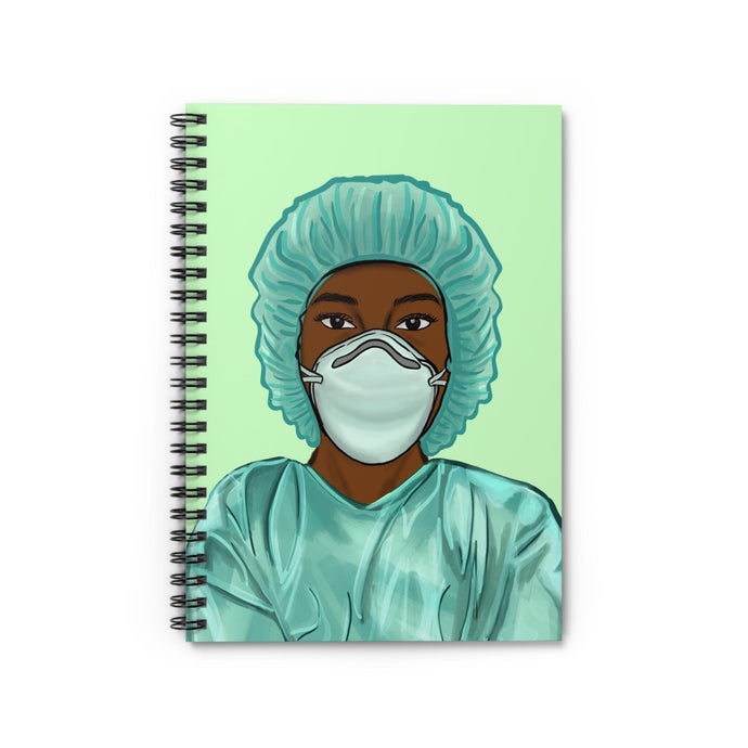 Healthcare Worker Spiral Notebook - Ruled Line One Size 