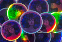 Load image into Gallery viewer, Holographic Afro Galaxy Sticker