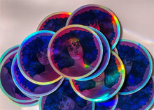 Load image into Gallery viewer, Holographic Afro Galaxy Sticker