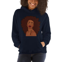 Load image into Gallery viewer, Maya Unisex Hoodie Navy S