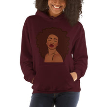Load image into Gallery viewer, Maya Unisex Hoodie Maroon S
