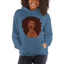 Load image into Gallery viewer, Maya Unisex Hoodie Indigo Blue S
