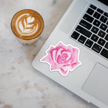 Load image into Gallery viewer, Pink Rose Sticker