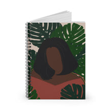 Load image into Gallery viewer, Plant Lady Spiral Notebook - Ruled Line