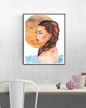 Load image into Gallery viewer, Scorpio Zodiac Watercolor Painting