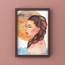 Load image into Gallery viewer, Scorpio Zodiac Watercolor Painting