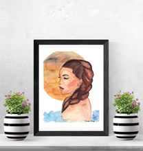 Load image into Gallery viewer, Scorpio Zodiac Watercolor Painting