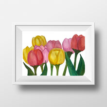 Load image into Gallery viewer, Spring Tulips Art Print