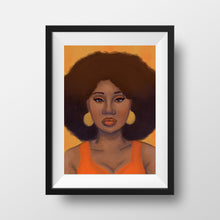 Load image into Gallery viewer, Tangerine Art Print