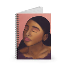 Load image into Gallery viewer, Tiana Spiral Notebook - Ruled Line One Size
