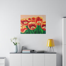 Load image into Gallery viewer, Warm Tulips Canvas Print