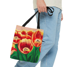 Load image into Gallery viewer, Warm Tulips Tote Bag