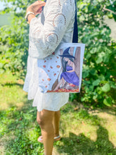 Load image into Gallery viewer, Autumn Witch Tote Bag
