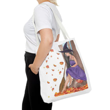 Load image into Gallery viewer, Autumn Witch Tote Bag 
