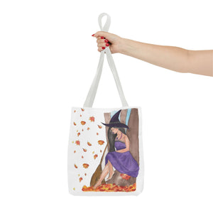 Autumn Witch Tote Bag 