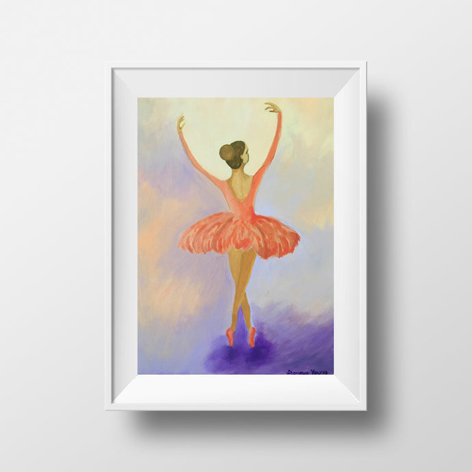 Ballerina Art Print 