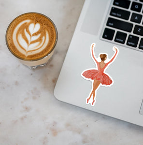 Ballerina Sticker 