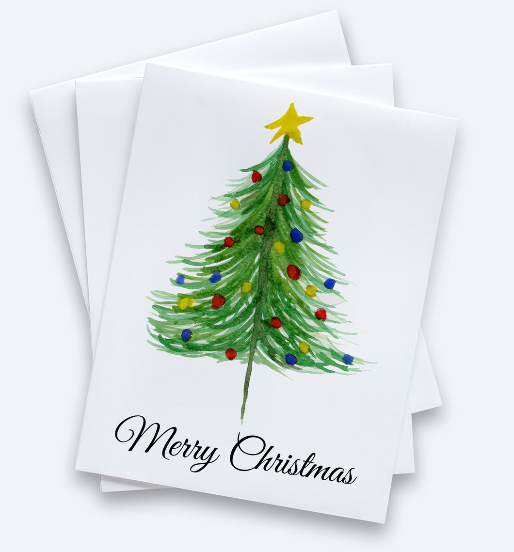 Christmas Tree Card 