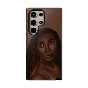 Diamond Tough Android Phone Case Samsung Galaxy S24 Ultra Glossy 