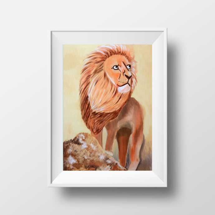 Lion Art Print 