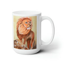 Load image into Gallery viewer, Lion Ceramic Mug 15oz 
