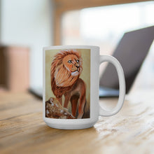 Load image into Gallery viewer, Lion Ceramic Mug 

