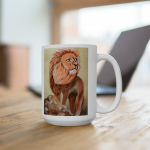 Lion Ceramic Mug 