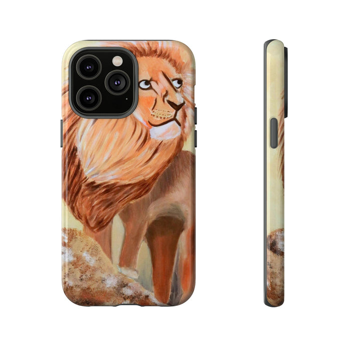 Lion Tough Phone Case iPhone 14 Pro Max Glossy 