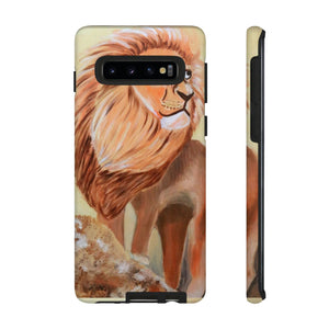 Lion Tough Phone Case Samsung Galaxy S10 Matte 