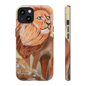 Lion Tough Phone Case iPhone 13 Matte 