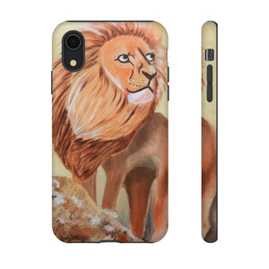 Lion Tough Phone Case iPhone XR Matte 