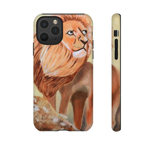 Lion Tough Phone Case iPhone 11 Pro Glossy 