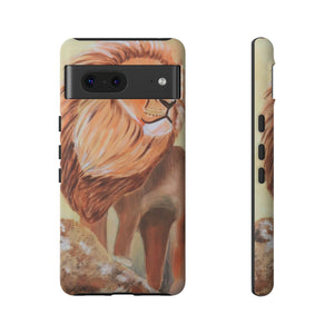 Lion Tough Phone Case Google Pixel 7 Matte 