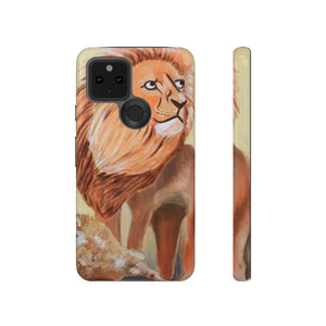 Lion Tough Phone Case Google Pixel 5 5G Glossy 