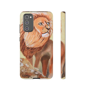 Lion Tough Phone Case Samsung Galaxy S20 FE Matte 