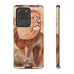 Lion Tough Phone Case Samsung Galaxy S20 Ultra Glossy 