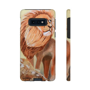 Lion Tough Phone Case Samsung Galaxy S10E Glossy 
