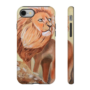 Lion Tough Phone Case iPhone 8 Glossy 