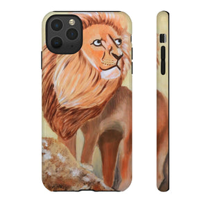 Lion Tough Phone Case iPhone 11 Pro Max Glossy 