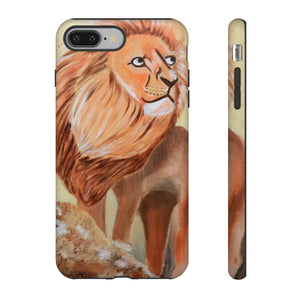 Lion Tough Phone Case iPhone 8 Plus Matte 