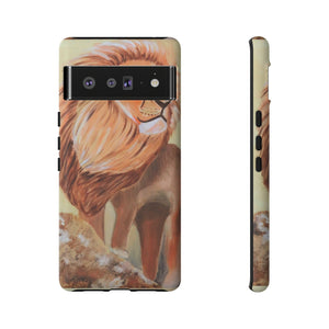 Lion Tough Phone Case Google Pixel 6 Pro Matte 