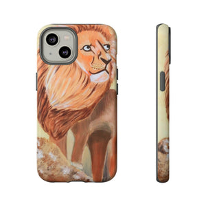 Lion Tough Phone Case iPhone 14 Matte 