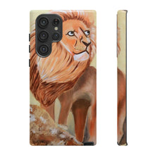 Load image into Gallery viewer, Lion Tough Phone Case Samsung Galaxy S22 Ultra Glossy 
