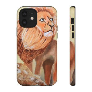 Lion Tough Phone Case iPhone 12 Matte 