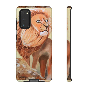 Lion Tough Phone Case Samsung Galaxy S20 Glossy 