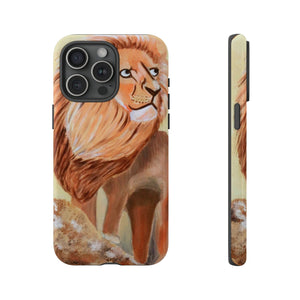 Lion Tough Phone Case iPhone 15 Pro Max Glossy 