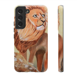 Lion Tough Phone Case Samsung Galaxy S22 Matte 