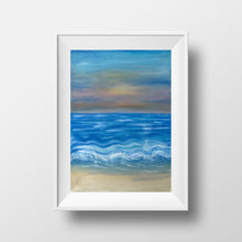 Load image into Gallery viewer, Long Beach Sunset Art Print 
