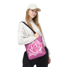 Load image into Gallery viewer, Pink Rose Tote Bag 
