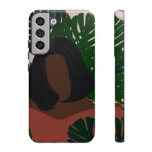 Load image into Gallery viewer, Plant Lady Tough Android Phone Case Samsung Galaxy S22 Plus Matte 
